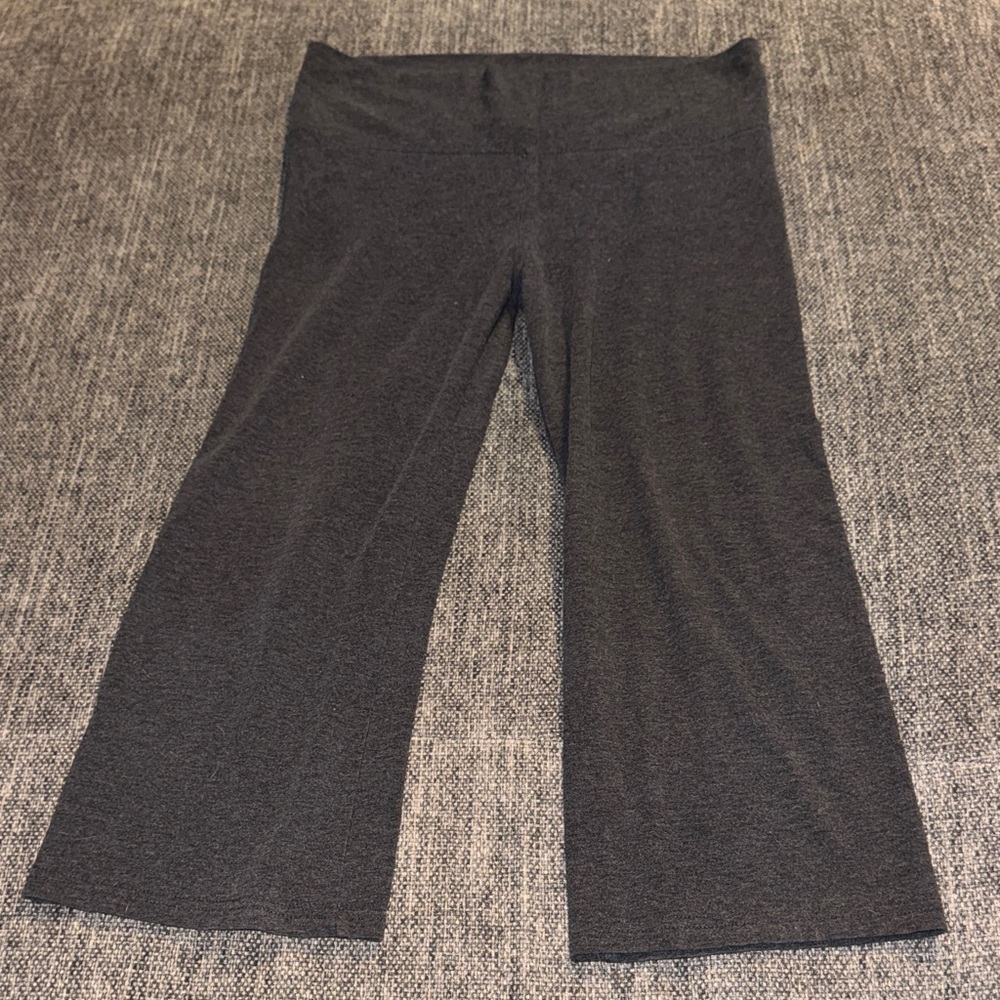 Gray Wide-Leg Pants